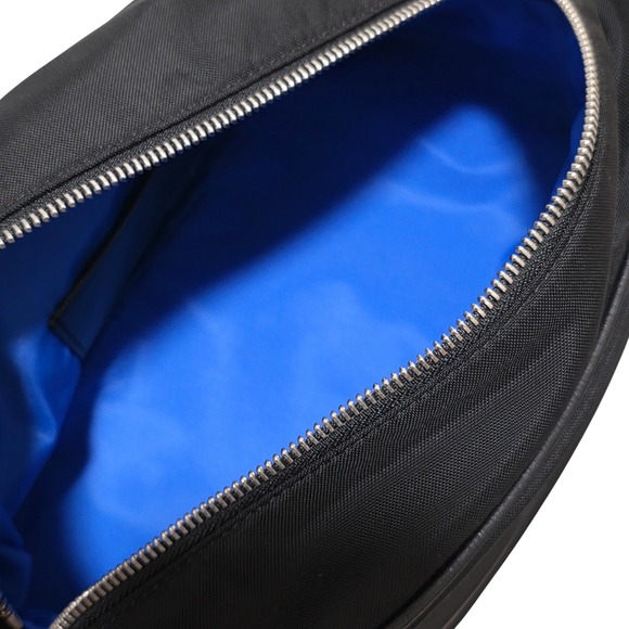 Alexander McQueen Harness Black Nylon Leather Travel Beauty Bag - Picture 8 of 12